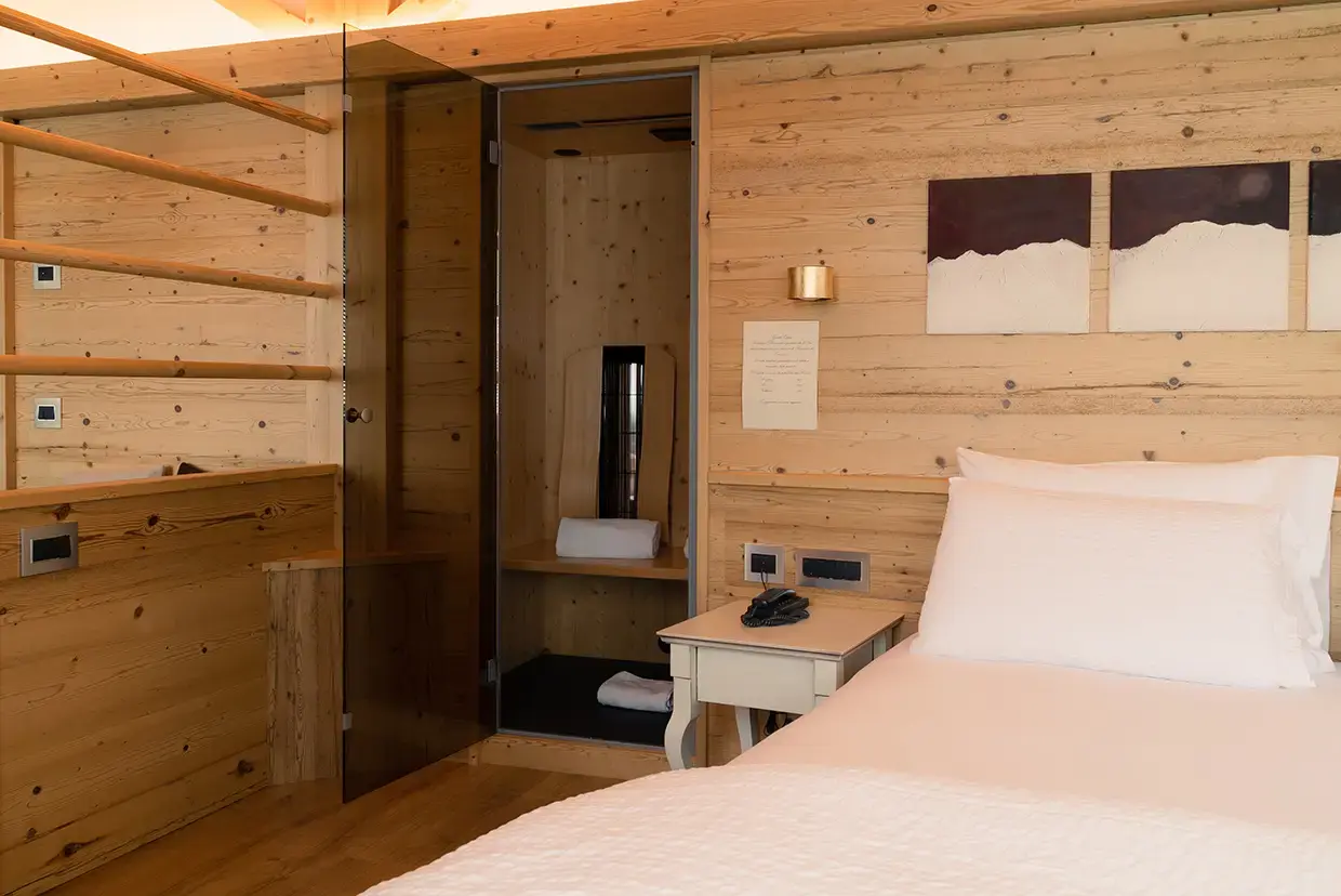 Sauna a infrarossi del Piccolo Chalet