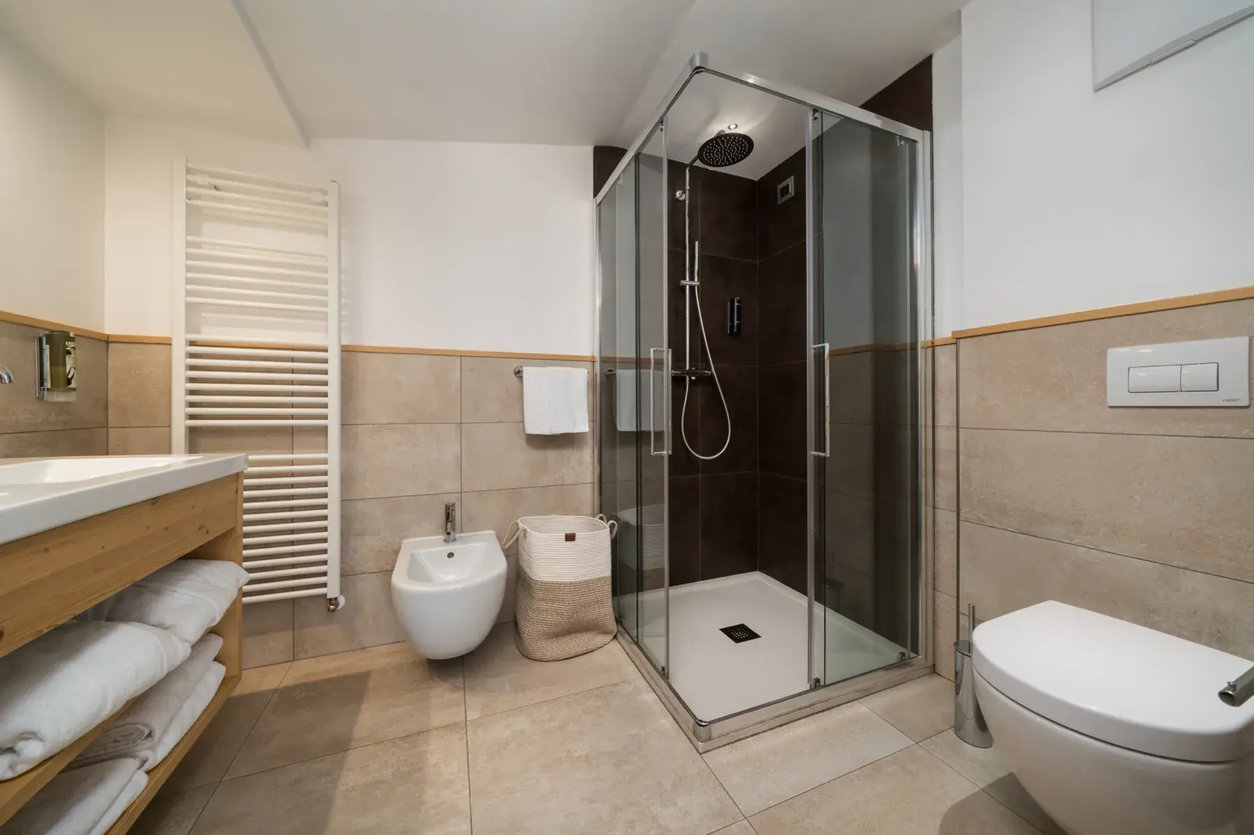 Bagno privato della camera Family Superior