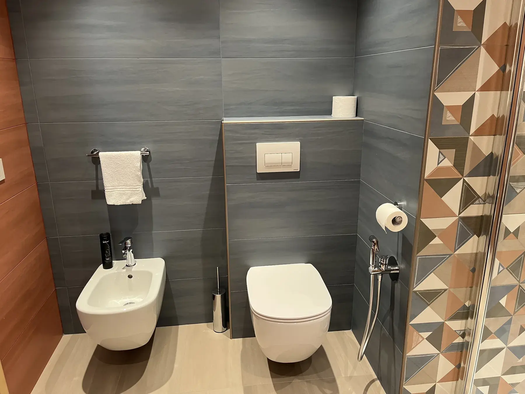 Dettaglio del bagno privato