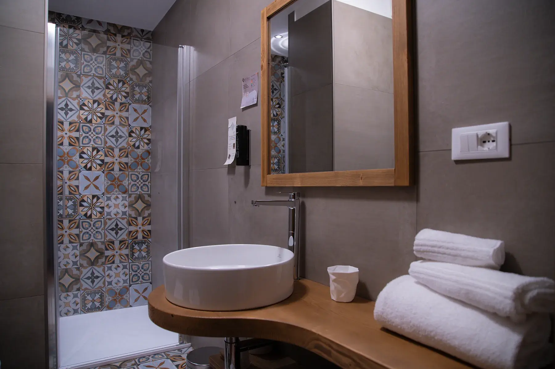 Bagno privato della camera Matrimoniale Superior
