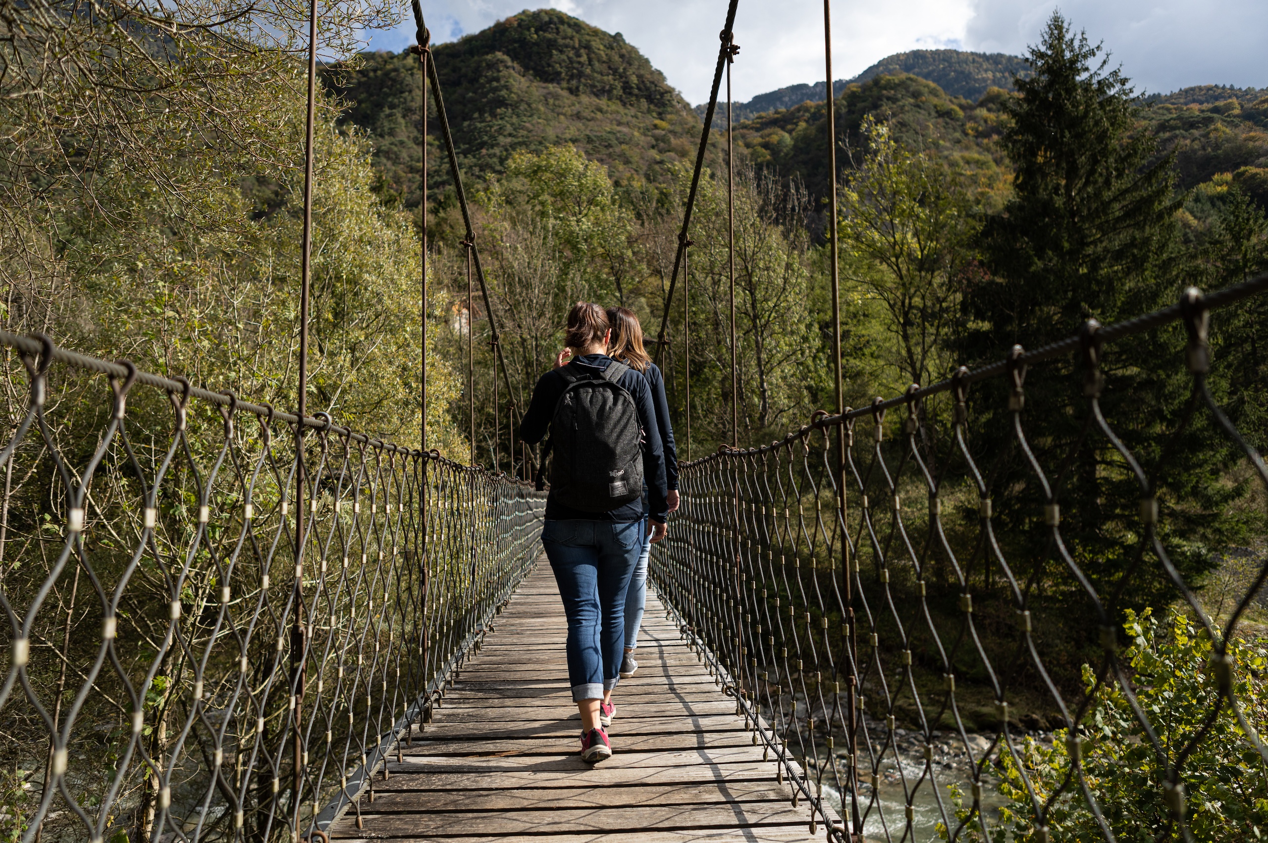 Sentiero Etnografico Rio CainoScatto di Merler al sentiero etnografico  Rio Caino